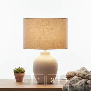 B191-03 Parisian Royal Ceramic Table Lamp - View 1