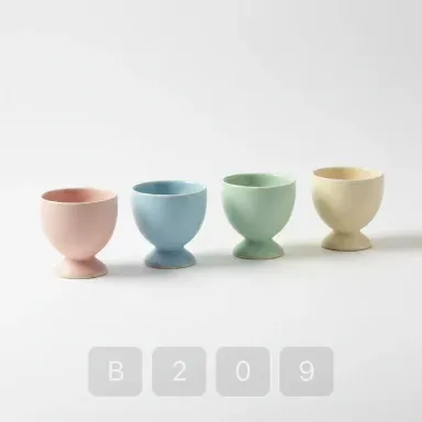 B209-04 Hamptons Exceptional Ceramic Egg Cups - View 1