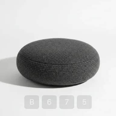 B675-04 Hamptons Zenith Wool Meditation Cushion - View 1