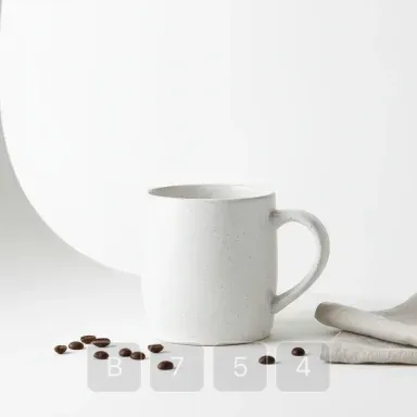 B754-04 Artisan Masterwork Ceramic Coffee Mug - View 1