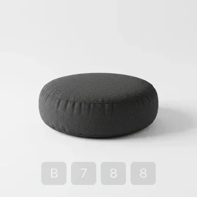 B788-03 Classic Exquisite Wool Meditation Cushion - View 1