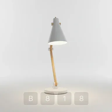 B818-02 Modern Pearl Desk Lamp - View 1