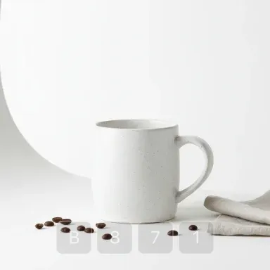 B871-04 Hamptons Royal Ceramic Coffee Mug - View 1